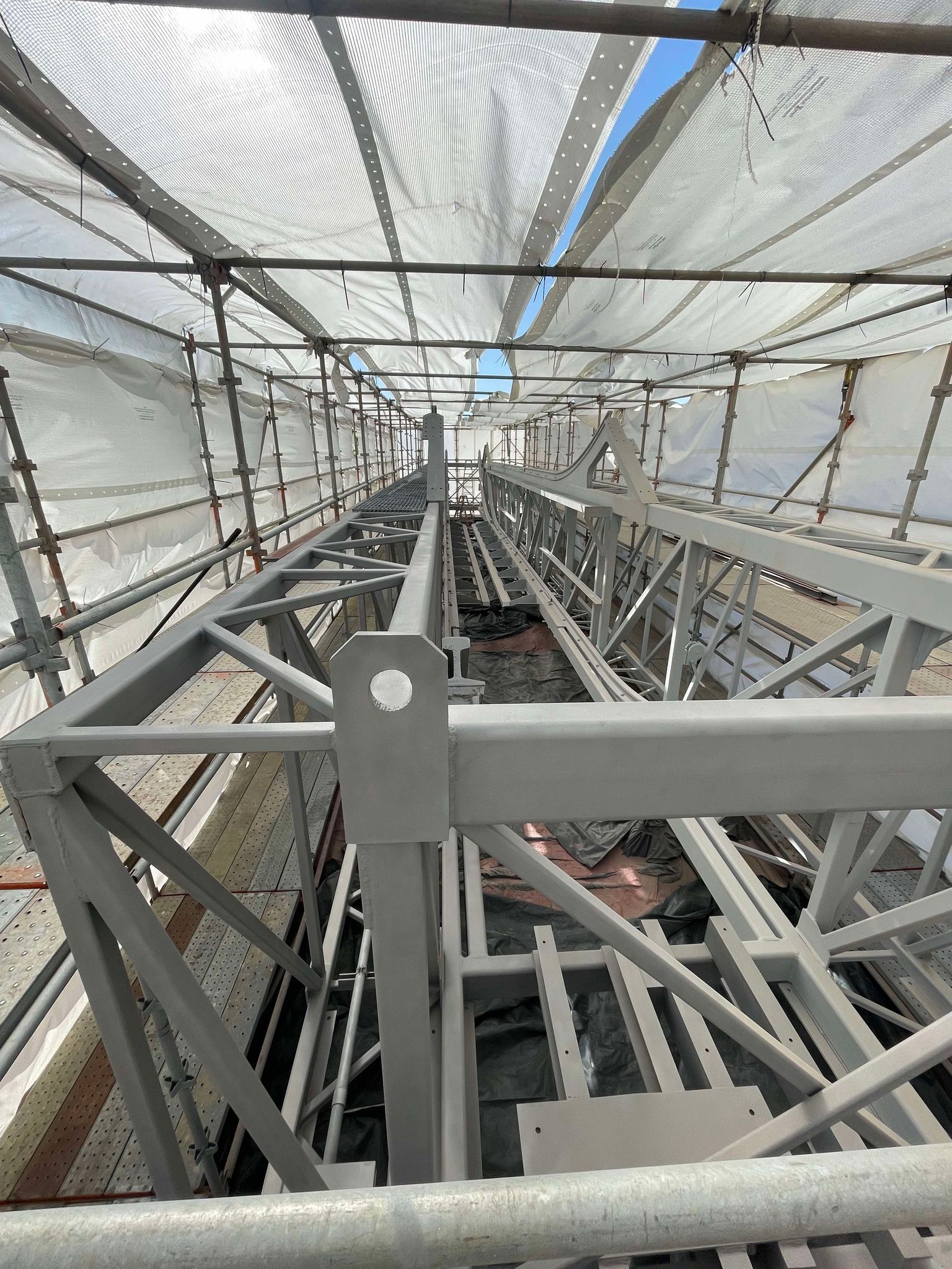 Truck chassis restoration