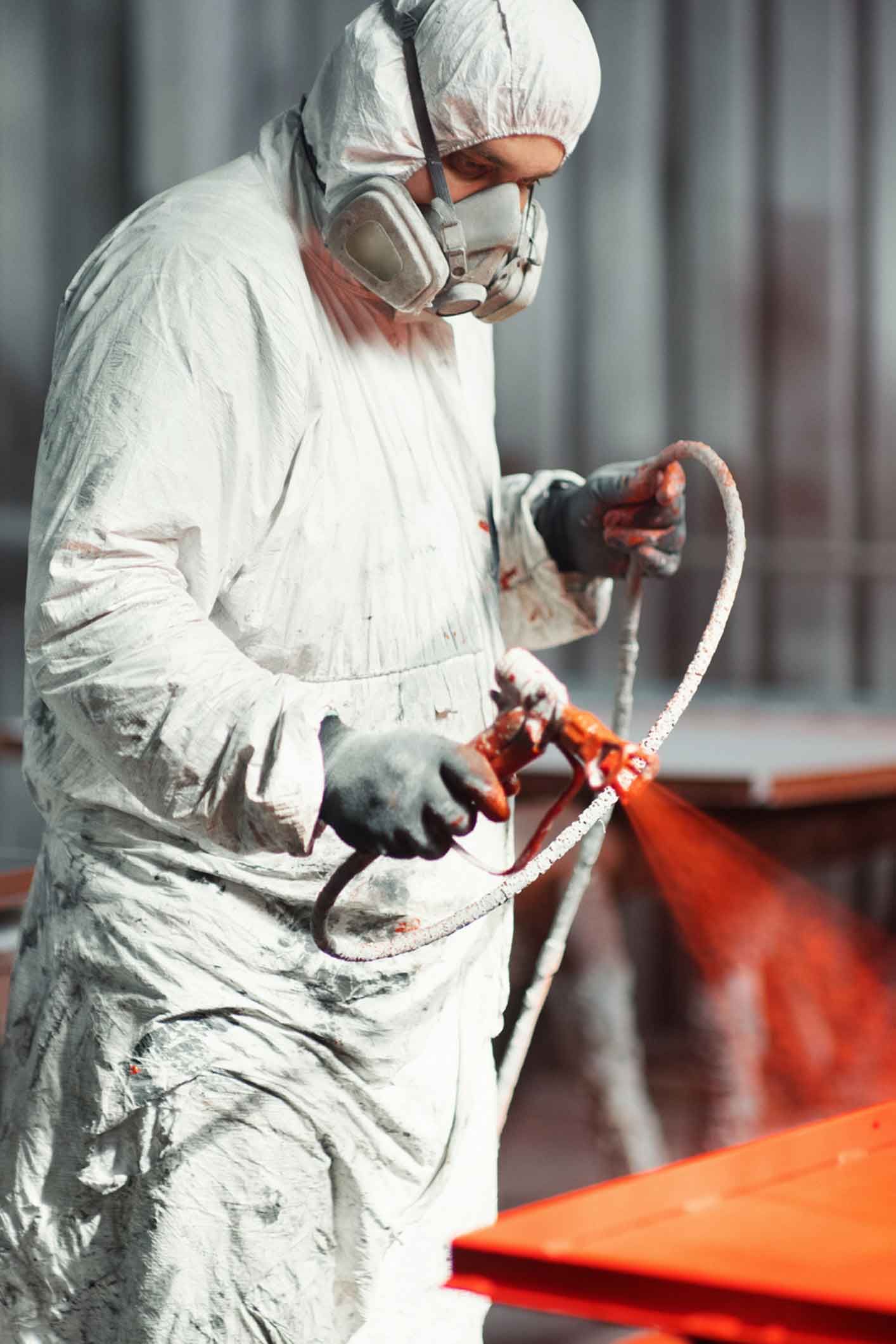 Industrial spray painting professionals