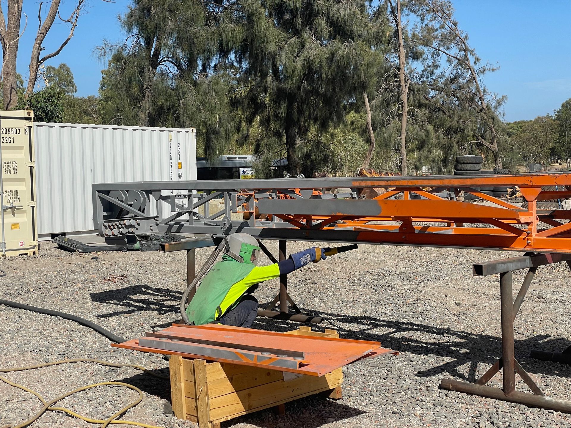 Surface preparation project Perth WA