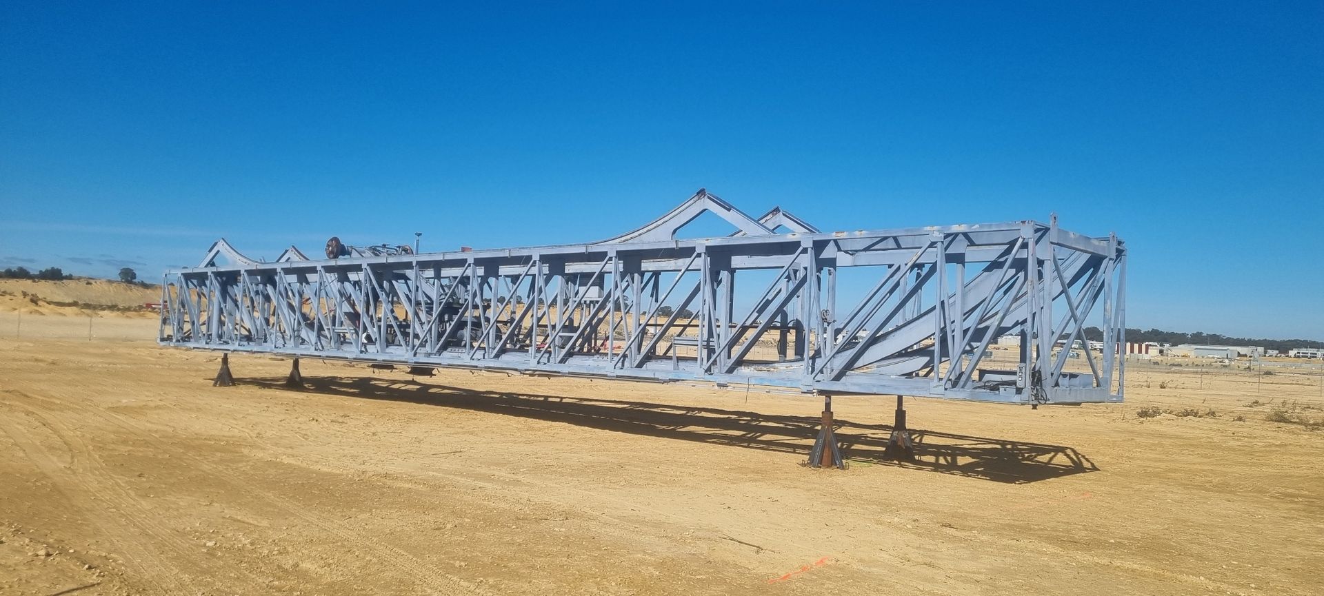 NTRO sandblasting project